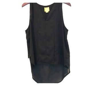Maeve blouse W/ switchable V-Neck to high neck top